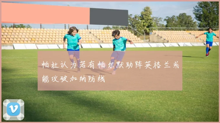 帕杜认为若有帕尔默助阵英格兰或能攻破加纳防线
